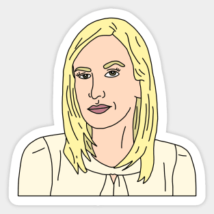 Angela the Office Sticker